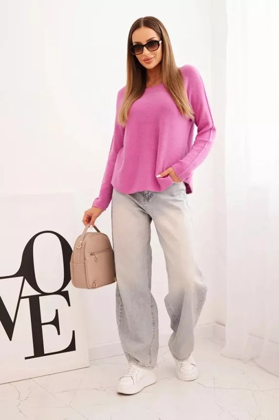 Sieviešu violets džemperis Romil