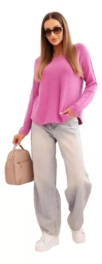 Sieviešu violets džemperis Romil