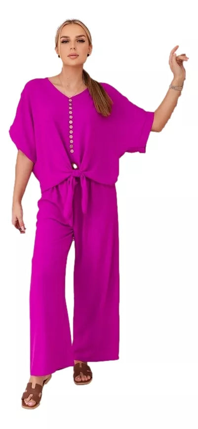 Sieviešu violets komplekts Folk