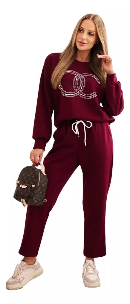 Sieviešu violets komplekts Ring