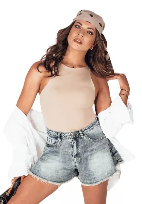 Sieviešu zili džinsa šorti Jeansglow 