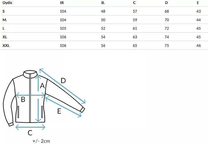 Melna gara sieviešu jaka ar gaišu kažokādu Harpe