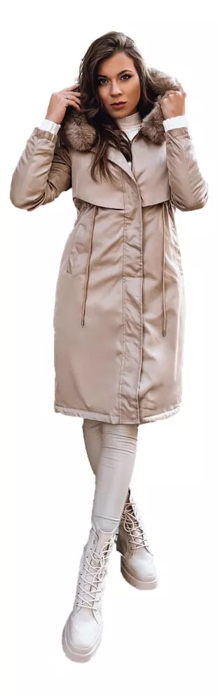 Brūna garā sieviešu jaka Juste