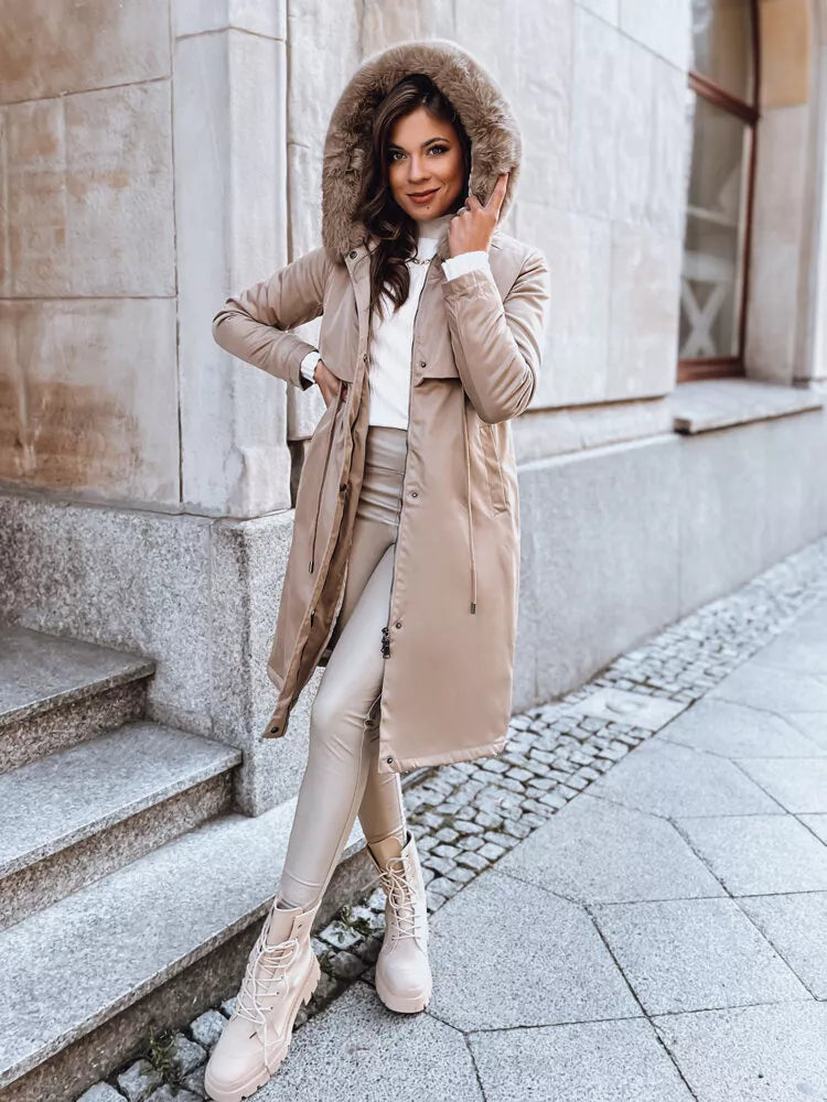 Brūna garā sieviešu jaka Juste