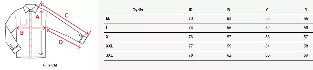 Vīriešu zils ziedu raksta krekls Ton