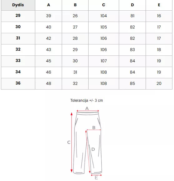 Vīriešu zilas džinsa bikses Apol