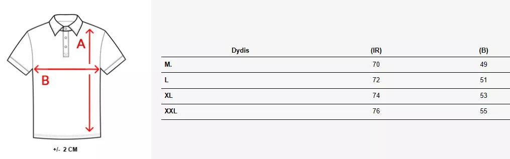 Vīriešu balts polo krekls ar Emb logotipu