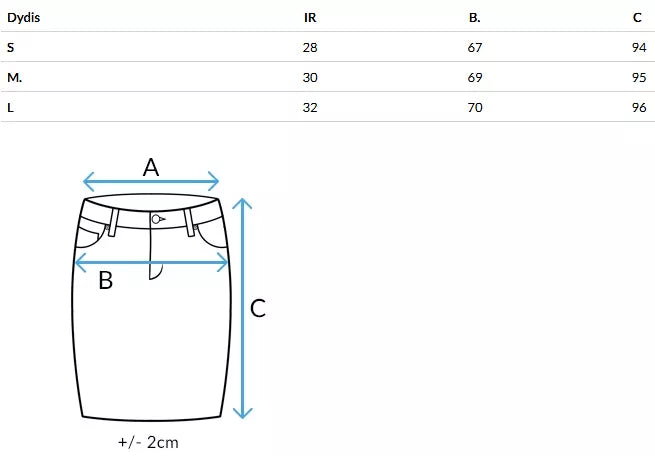 Sieviešu tumši zili svārki Ferry 