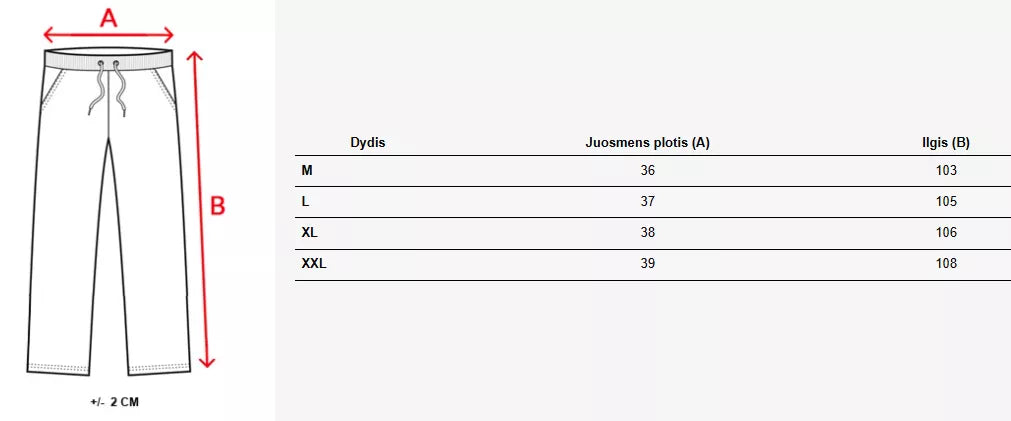Vīriešu gaiši pelēkas ikdienas bikses Anti