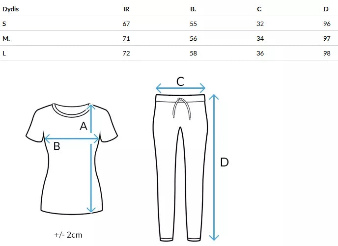 Sieviešu brūns sporta komplekts Change.