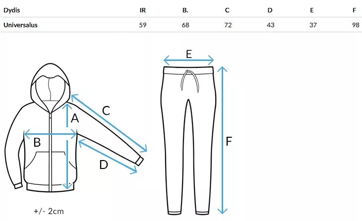 Sieviešu balts treniņtērps Dresis 
