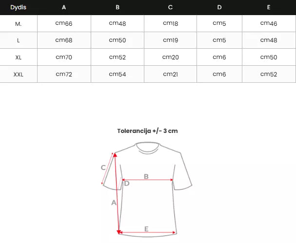 Vīriešu melns T-krekls Blackgold