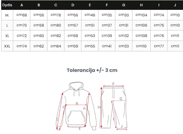 Vīriešu melns uzvalks Gibon