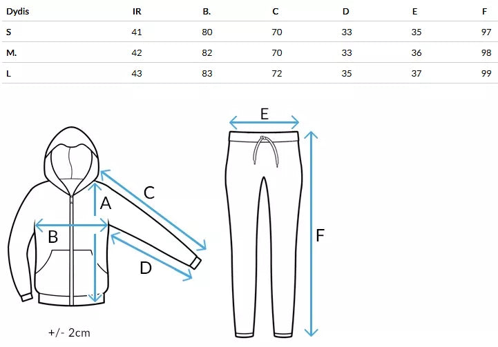Sieviešu melns treniņtērps Bistan