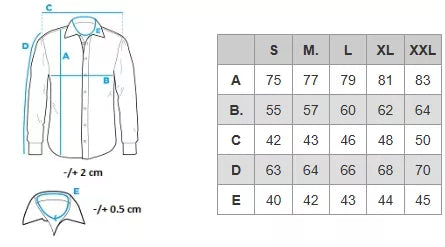 Vīriešu zils krekls Arlas