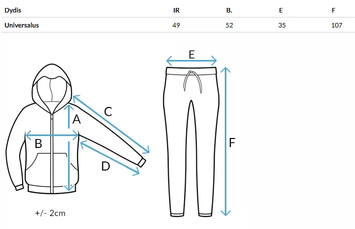 Sieviešu melns sporta komplekts Sport Like