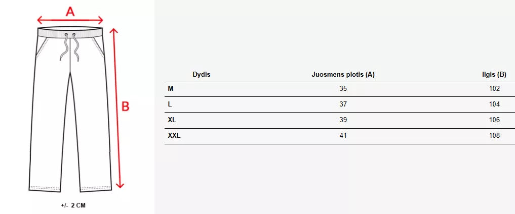Vīriešu tumši zilas ikdienas bikses Stron
