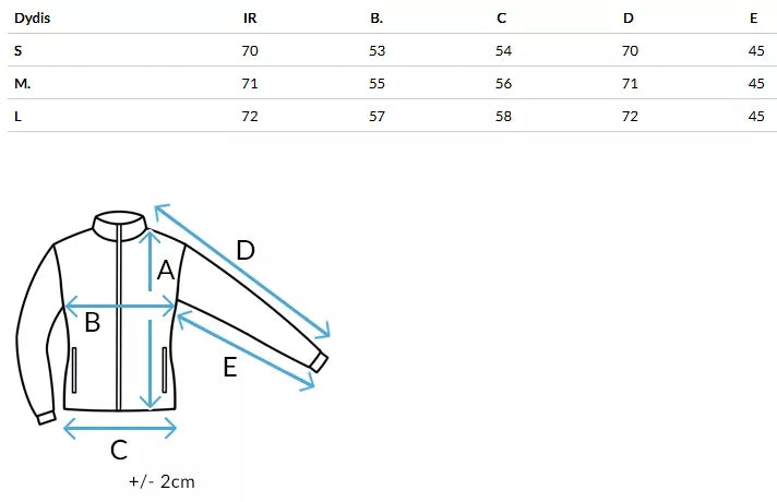 Sieviešu brūna jaka Orland