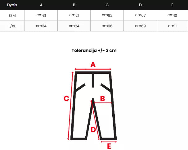 Sieviešu melnas aktīvās atpūtas bikses