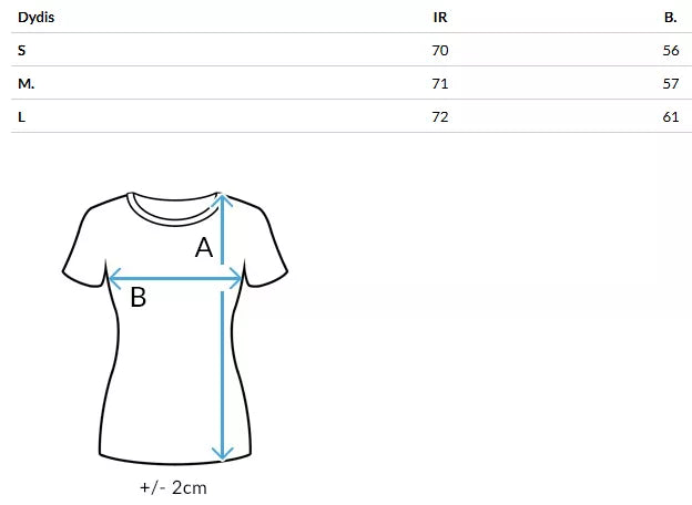Sieviešu pelēks T-krekls "Dreams"