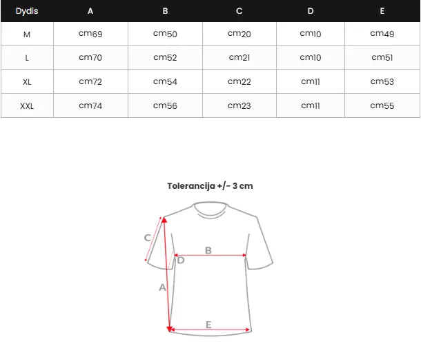 Vīriešu balts T-krekls Stary