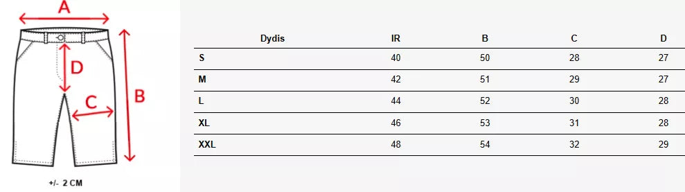 Vīriešu zilas šorti Aidis