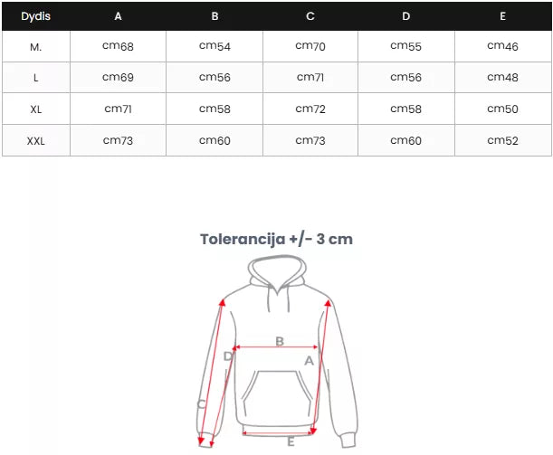 Vīriešu melns džemperis Slama