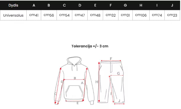 Sieviešu pelēks komplekts Sara