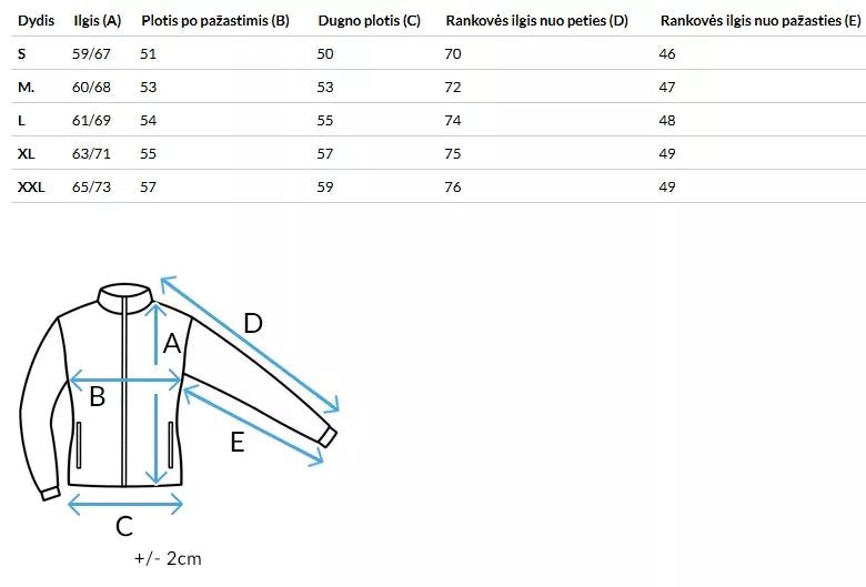 Sieviešu gaiši rozā ziemas jaka silta