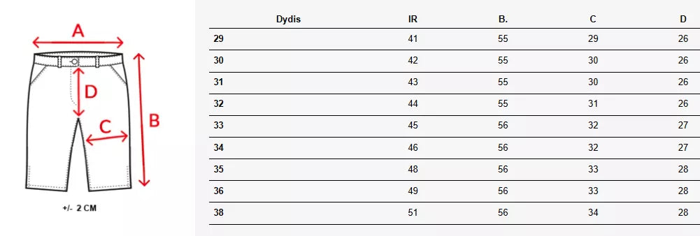 Vīriešu zili džinsa šorti Unmi