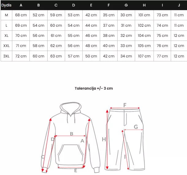 Vīriešu balts brīvā laika kostīms Matin.