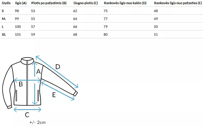 Sieviešu melna ziemas jaka Trend