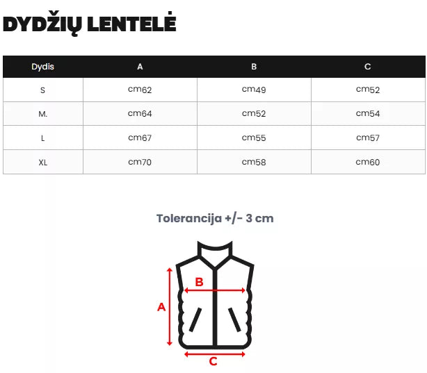 Sieviešu bordo veste Tory