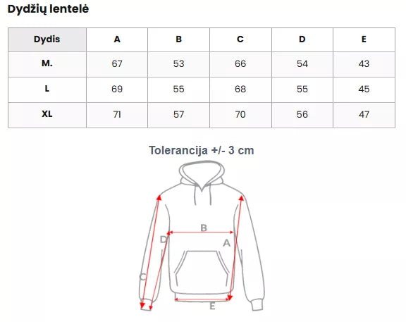 Vīriešu balts sporta krekls ar kapuci Trum