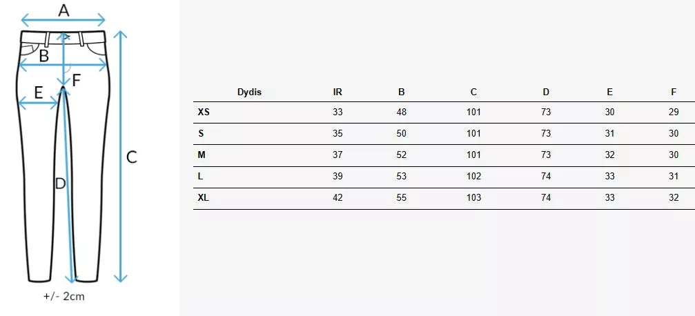 Sieviešu zilas džinsa bikses Viden