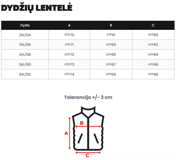 Vīriešu melna veste Merlin