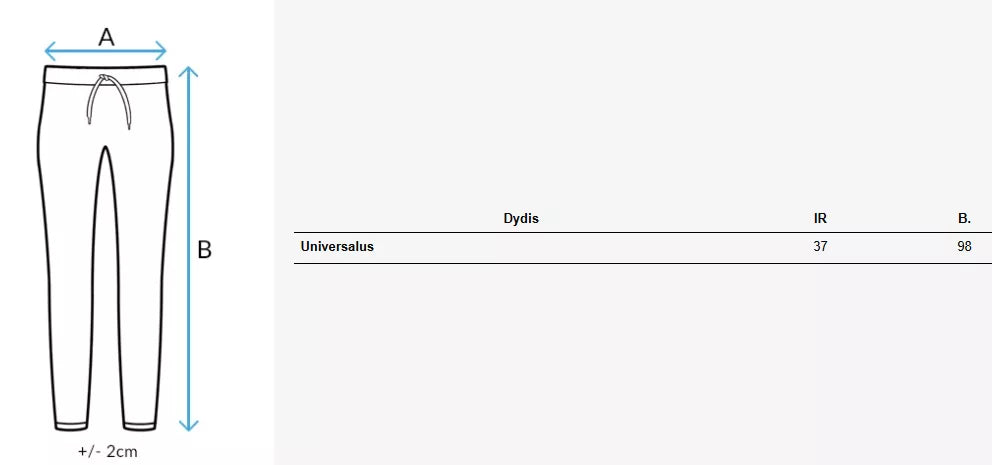 Sieviešu baltas bikses Legis