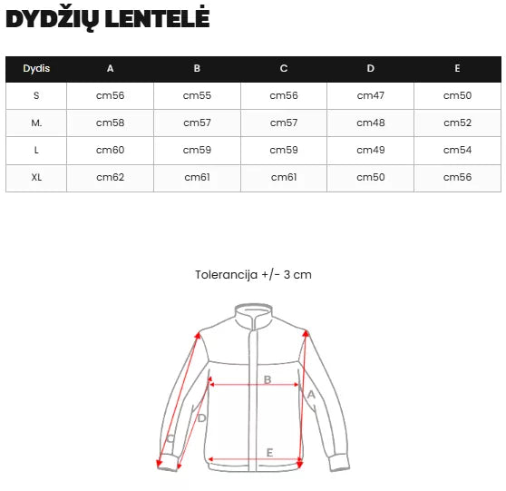 Sieviešu melna ziemas jaka Pensil
