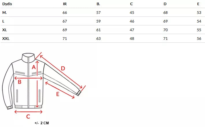 Vīriešu divpusēja melna jaka ar kapuci Linde