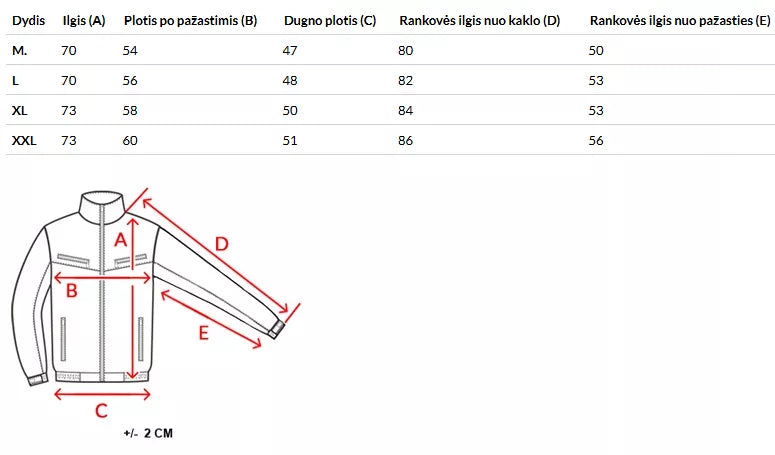 Vīriešu melna jaka ar kapuci Stress