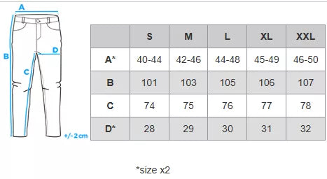 Vīriešu brūnas bikses Adam