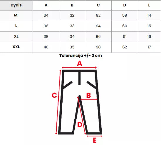 Vīriešu tumši zilas ikdienas bikses Arben