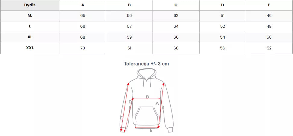 Vīriešu pelēks kapučjakas krekls Glum
