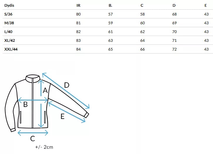 Sieviešu stepēta brūna jaka Letis