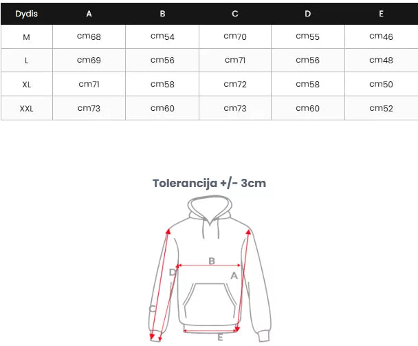 Vīriešu melns džemperis Adon