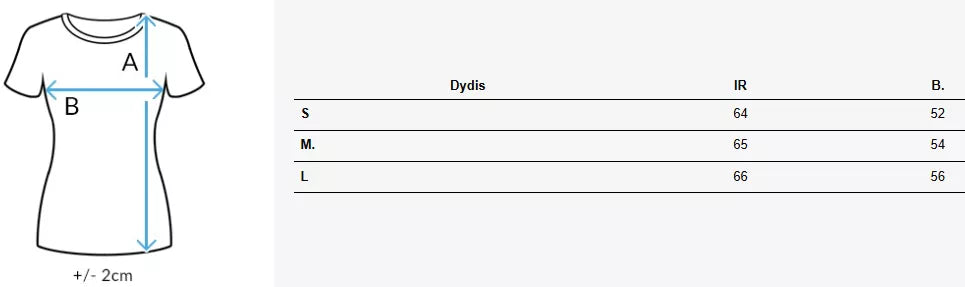 Sieviešu gaiši zaļš svītrains T-krekls Mila