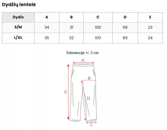 Sieviešu zilas bikses Glory