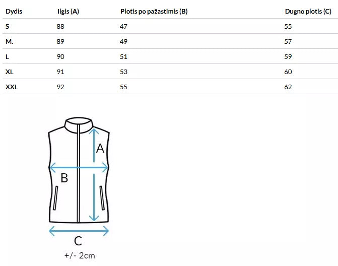Sieviešu zaļa veste ar kapuci Dona