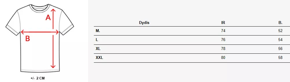 Vīriešu melns T-krekls Marly 