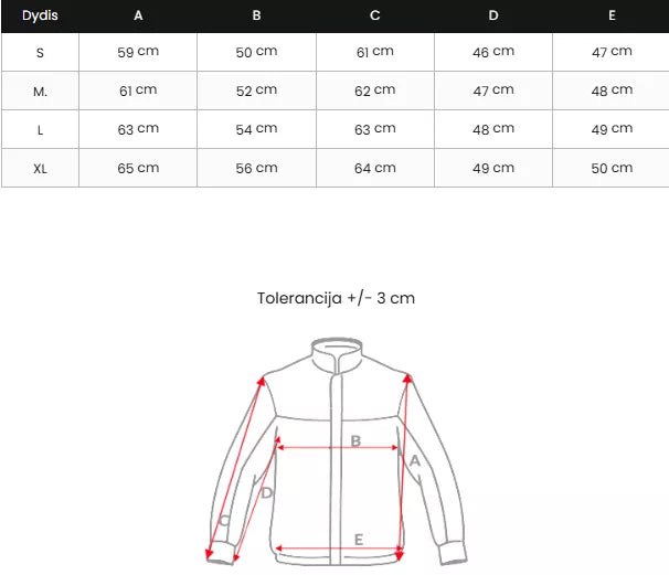 Sieviešu melna jaka Muna